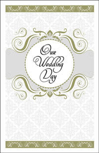 Wedding Program Cover Template 13E - Graphic 2